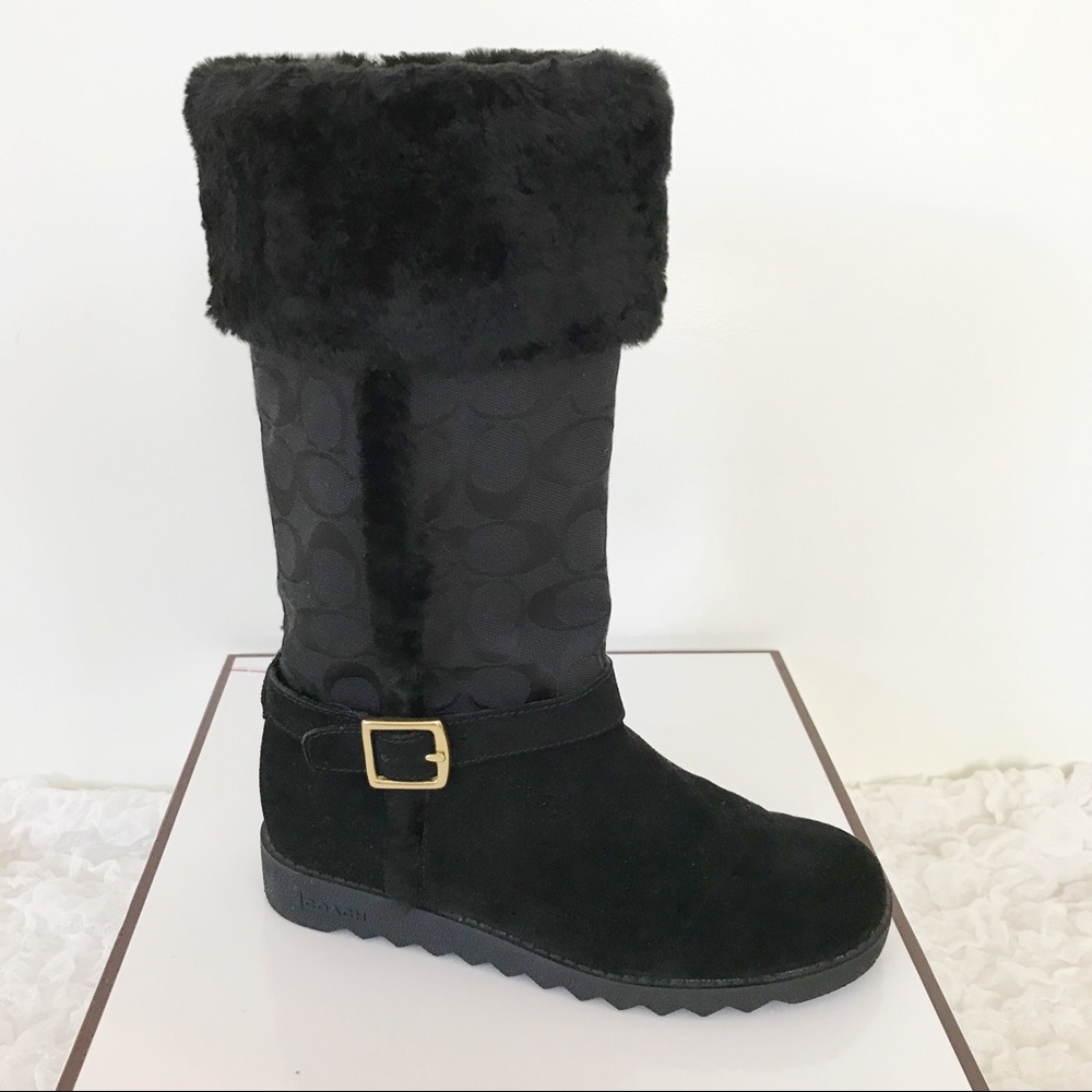 COACH Deeanne Signature C Boots